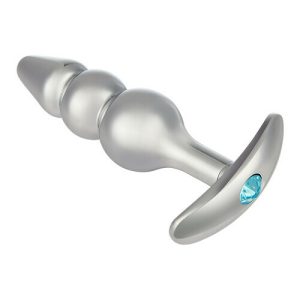 Butt Plug – Bestvibe Power Aluminium Jewelled 3.9 inch