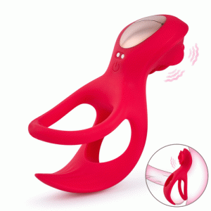 Cock Ring – Bestvibe 7 Vibration Clitoral Stimulation Massage Couple-Oriented