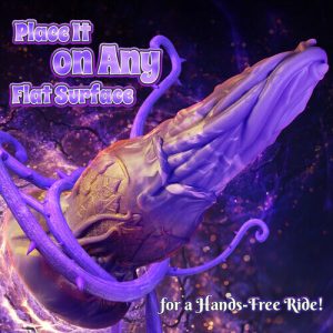 Dildo – Unique Plant Monster 8.66 IN Fully Waterproof with 7 Thrusts &