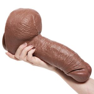 Gode – Énorme et épais, 5,8 cm de diamètre et 23,2 cm de longueur, avec une ventouse puissante