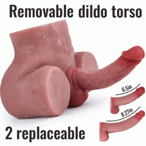 Dildo – 【2 s Available】2 s 6.5in/8.27in Are Removable & Replaceable
