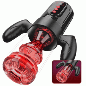 Wine & Beauty Handle Design 9 Thrusting & Rotating 9 Suction male sex toys