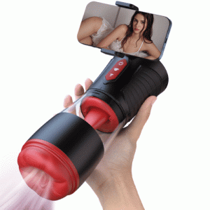 Masturbator – 【Partner Play】LickMe Phone Holder 4 Suction 7 Tongue-Licking