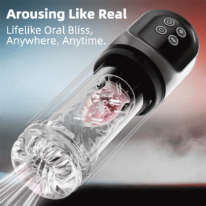 Masturbator – 7-Mode Rotating & Suction Vacuum Cup – Vortex