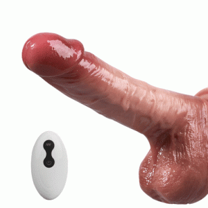 Dildo – Designed for Beginners 8.07 IN Thrusting Heating Vibration Anal