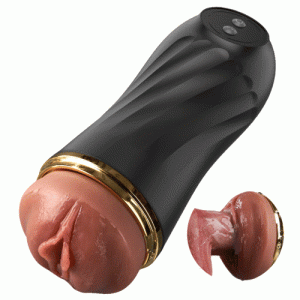 10 Vibration 360° Textured Massage Masturbation Silent Immersive Stroker