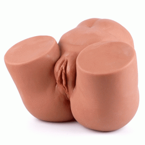 Masturbator – Brown Big Ass Dual Tunne TPE 10.5 LBS – Bestvibe Carmela