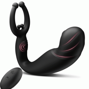 Beads Massage P-spot 9 Vibrating Prostate Massager Anal Toy – Rainstorm