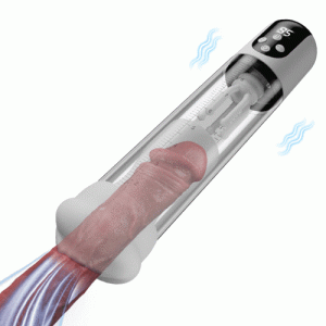 5 Suction Modes 9 Vibration Modes Vacuum Suction Glans Massager Penis Pump