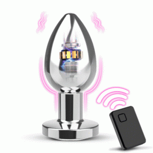 Vibrator – Metal Case Anal with 10 Vibration Modes for Both Men & Women