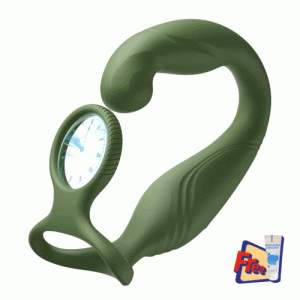 Safety Silicone Series】Vibrating Prostate Massager For Couple Gay Pleasure